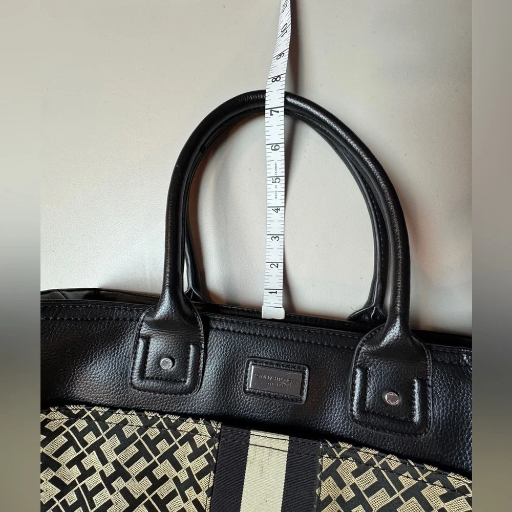 Tommy Hilfiger signature Jacquard Faux Leather handbag